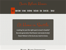 Tablet Screenshot of dawnnelsonhomes.com
